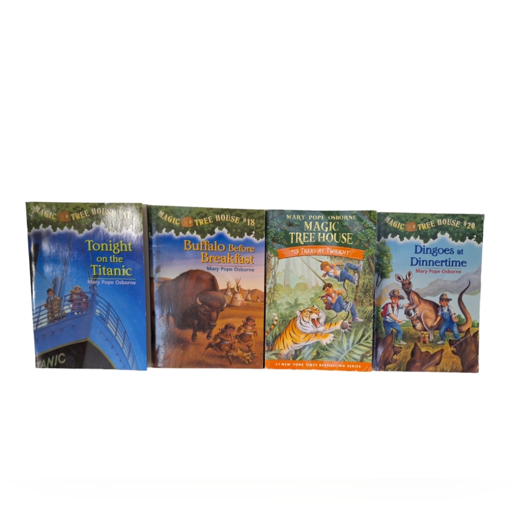 Magic Tree House Books 17-20